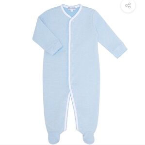 Nellapima Blue Bubble Baby Footie size 6-9 months